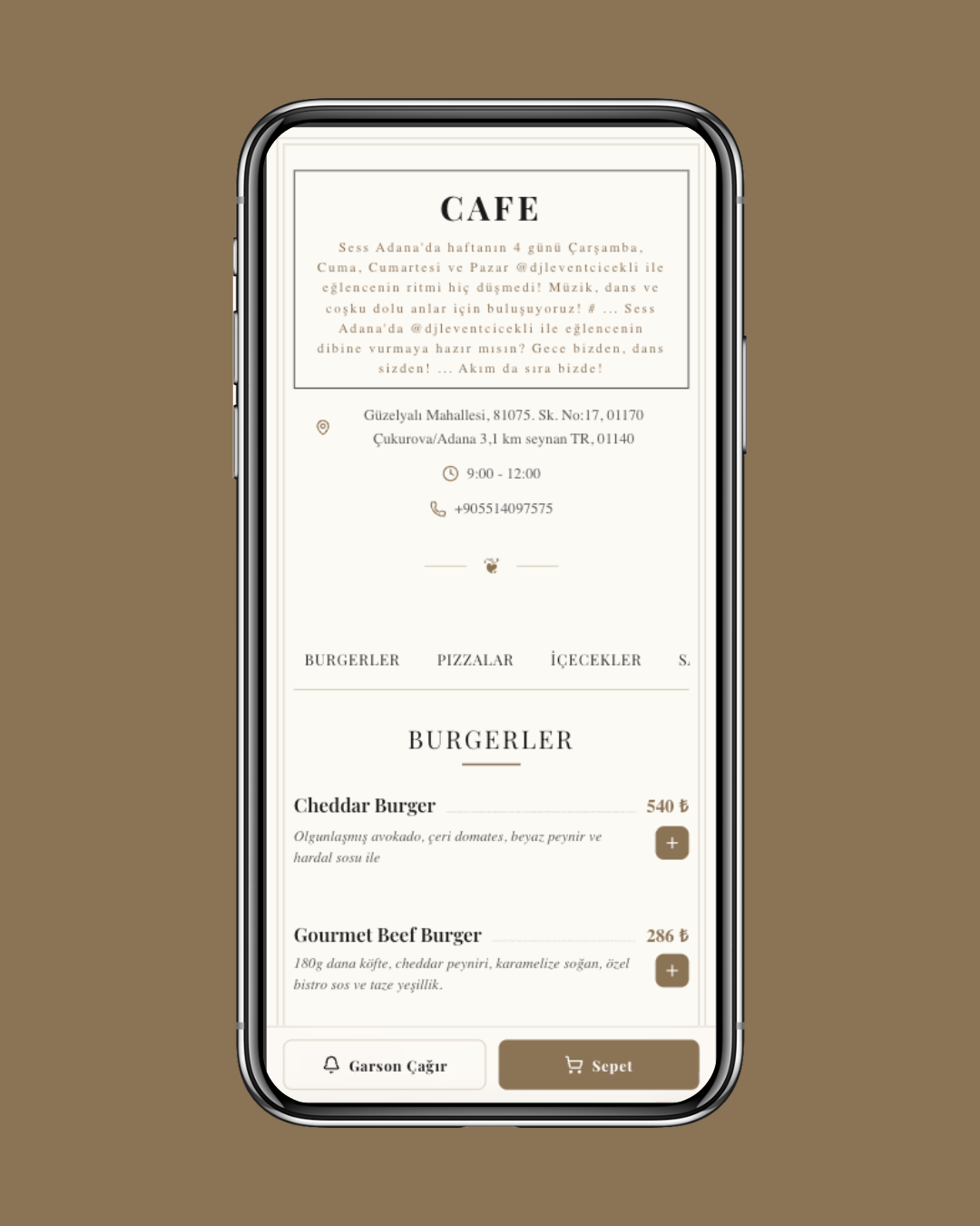 QR Kod ile Restoran Masa Yönetimi